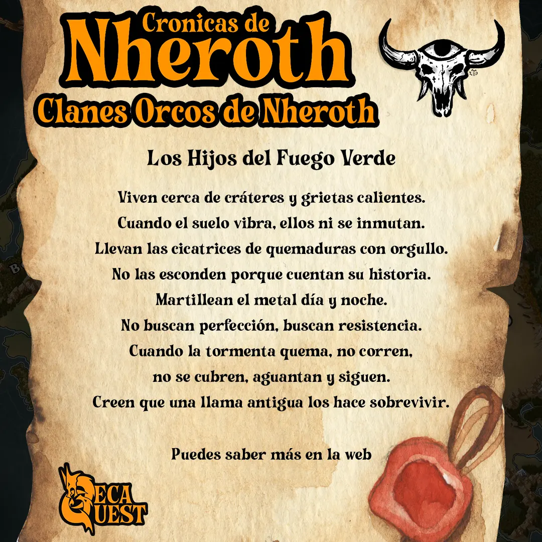Los hijos del fuego verde | Orcos de Nheroth